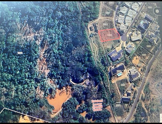 1,288M² VACANT LAND FOR SALE IN ZULULAMI LUXURY COASTAL ESTATE